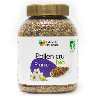 pollen cru prunier bio