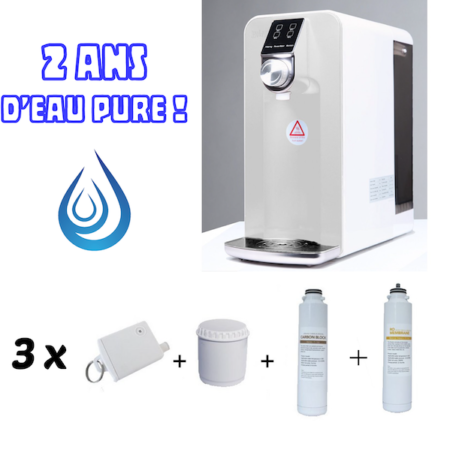 pack eau pure 2ans osmoseur filtres membrane