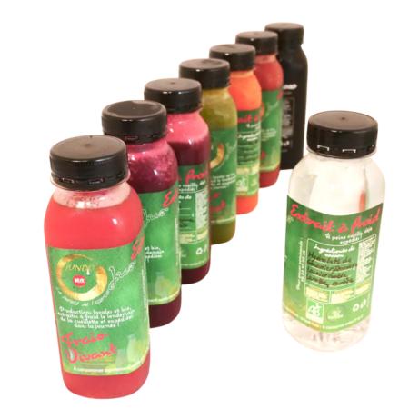 Cure jus frais non pasteurisés