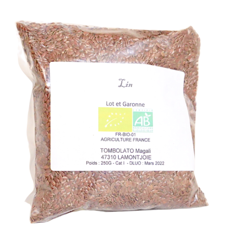 Graines de lin bio 250g