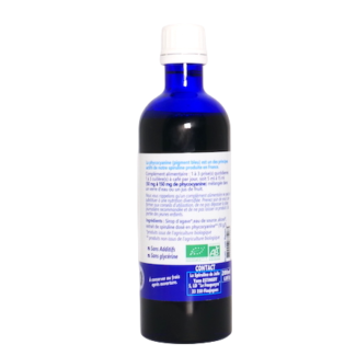 Phycocyanine Saphir BIO 10g/L - 100ml ou 200ml