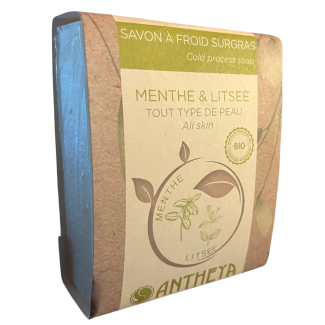 Savon-surgras-vegetal-menthe-litsee