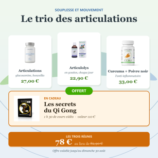 Trio Articulations & Souplesse - Formation Qi Gong offerte