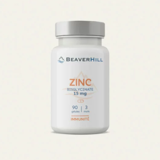 Zinc bisglycinate 15 mg - 90 gélules